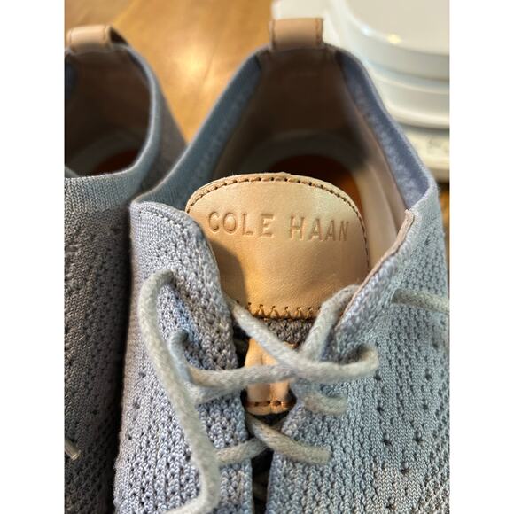 Cole Haan Zerogrand Wingtip Stitchlite Oxford Gray Shoes Men’s Sz 10.5 #C24944 - Picture 10 of 10